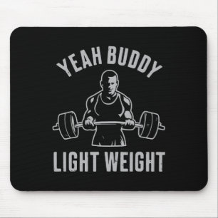 Alfombrilla De Ratón Sí Buddy Light Weight Bodybuilding Gym Weightlif