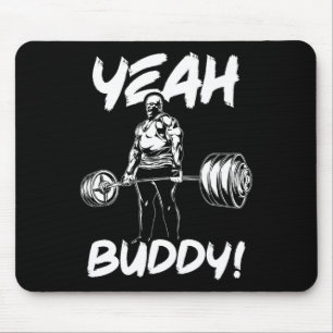 Alfombrilla De Ratón Sí Buddy - Ronnie Coleman Bodybuilding Gym Motiv