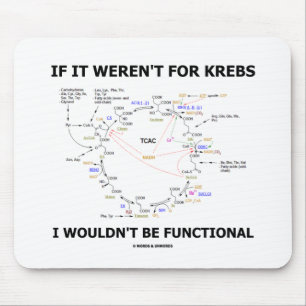 Alfombrilla De Ratón Si no estuviera para Krebs no sería funcional