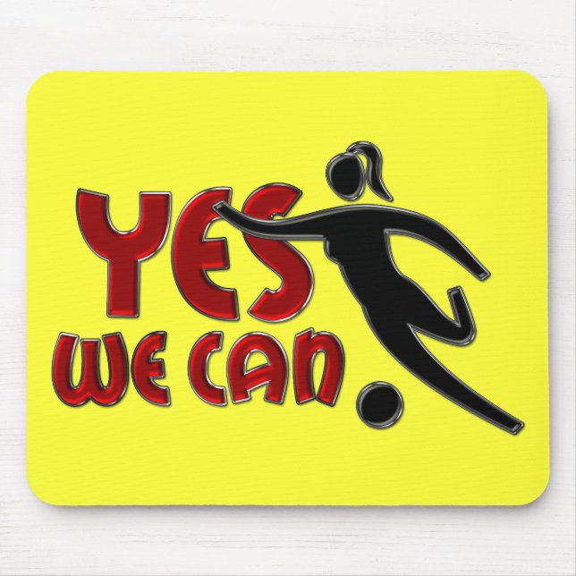 Alfombrilla De Ratón SÍ PODEMOS - Fútbol femenino (Frente)