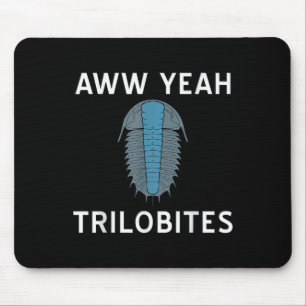 Alfombrilla De Ratón Sí Trilobites Ciencia Fossils Paleontólogo