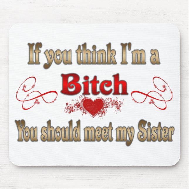 Alfombrilla De Ratón Si usted piensa que soy (Frente)