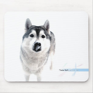 Alfombrilla De Ratón Siberian Husky Mousepad