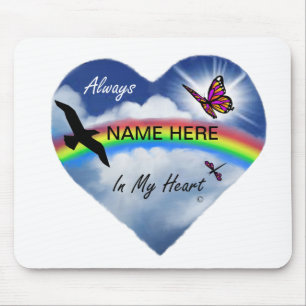 Alfombrilla De Ratón Siempre en mi corazón