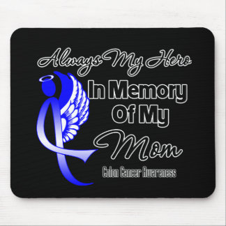Alfombrilla De Ratón Siempre Mi Héroe En Memoria Mamá - Cáncer De Colón