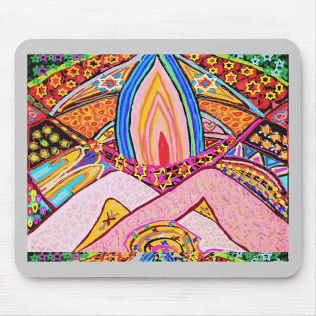 Alfombrilla De Ratón Siendo junto (Frente)