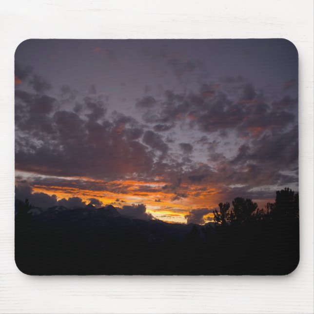 Alfombrilla De Ratón Sierra Sunset Mousepad (Frente)