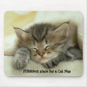 Alfombrilla De Ratón Siesta Mousepad del gato
