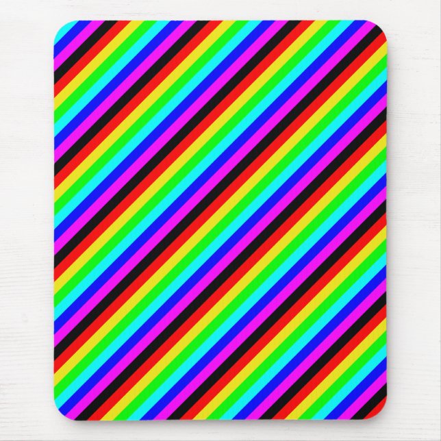 Alfombrilla De Ratón siete colores (Frente)