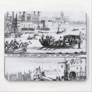 Alfombrilla De Ratón Siete obispos van a la torre, 1688