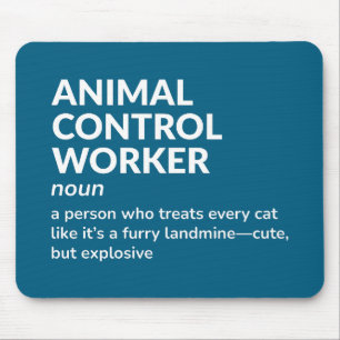 Alfombrilla De Ratón Significado de trabajador divertidísimo de control