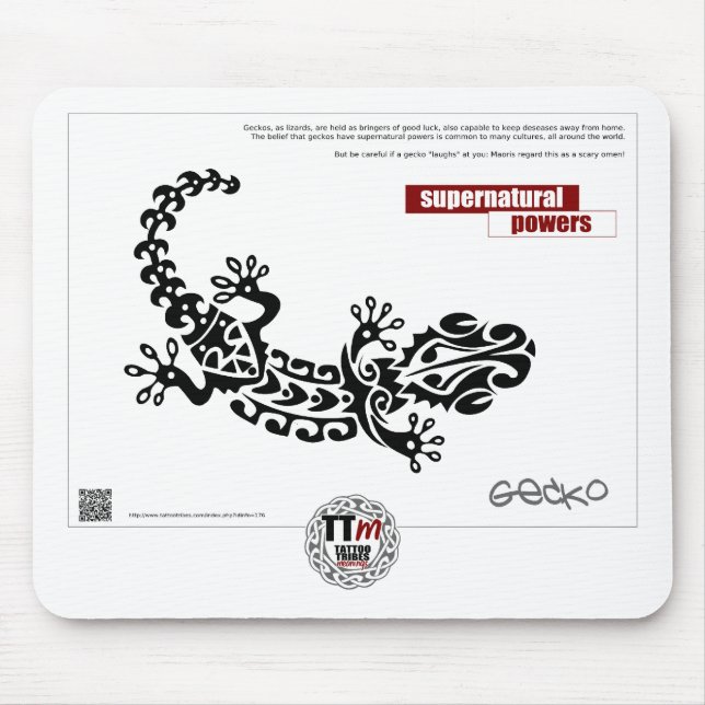 Alfombrilla De Ratón Significados del TT - GECKO (Frente)