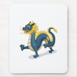 Alfombrilla De Ratón Signo Astrológico Dragón del Zodiaco Chino