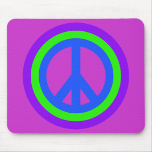 Alfombrilla De Ratón Signo de la paz Mousepad