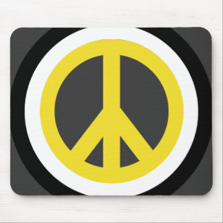 Alfombrilla De Ratón Signo de la paz Mousepad