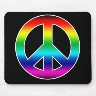 Alfombrilla De Ratón Signo de paz - mousepad