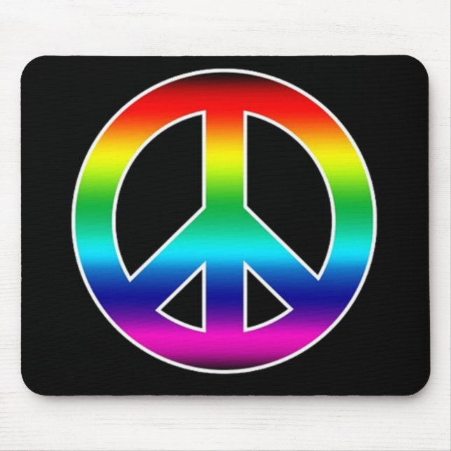 Alfombrilla De Ratón Signo de paz - mousepad (Frente)