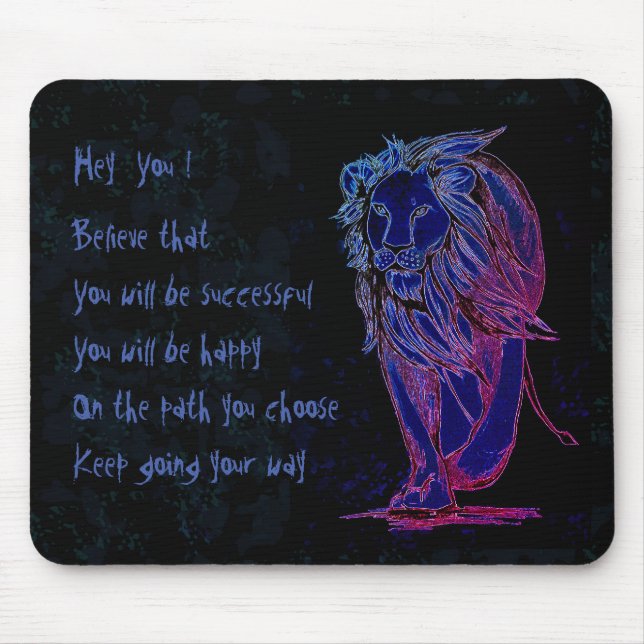 Alfombrilla De Ratón Sigue tu camino (Frente)