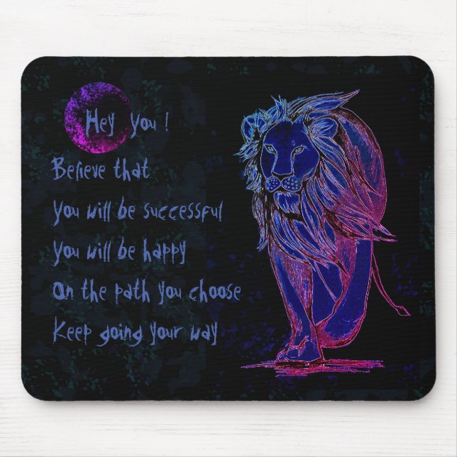 Alfombrilla De Ratón Sigue tu camino (Frente)