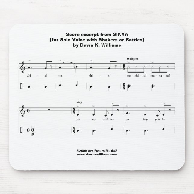 Alfombrilla De Ratón Sikya Mousepad (Frente)