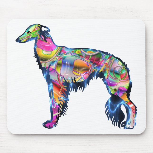Alfombrilla De Ratón Silken Windhound Mouse Pad (Frente)