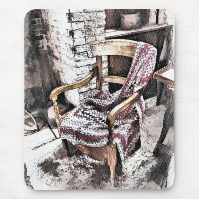 ALFOMBRILLA DE RATÓN SILLA VICTORIANA DE FIRESIDE (Frente)