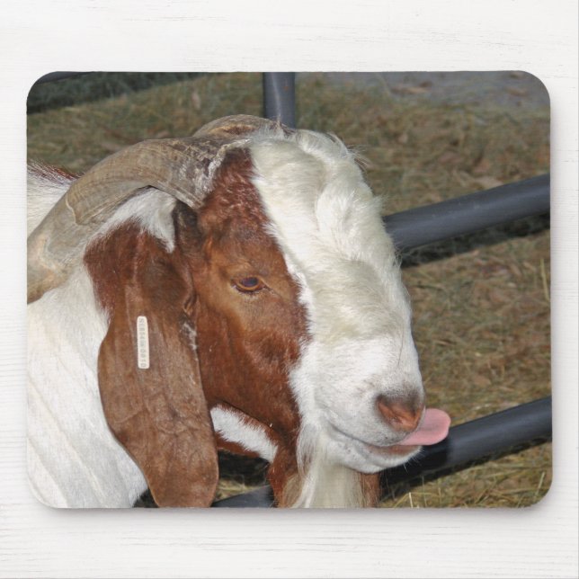 Alfombrilla De Ratón Silly Goat (Frente)