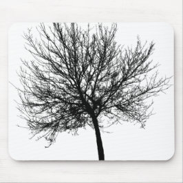 Alfombrilla De Ratón Silueta de árbol