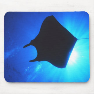 Alfombrilla De Ratón Silueta del rayo de Manta