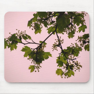 Alfombrilla De Ratón Silueta Mousepad de la puesta del sol