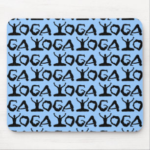 Alfombrilla De Ratón Siluetas de yoga