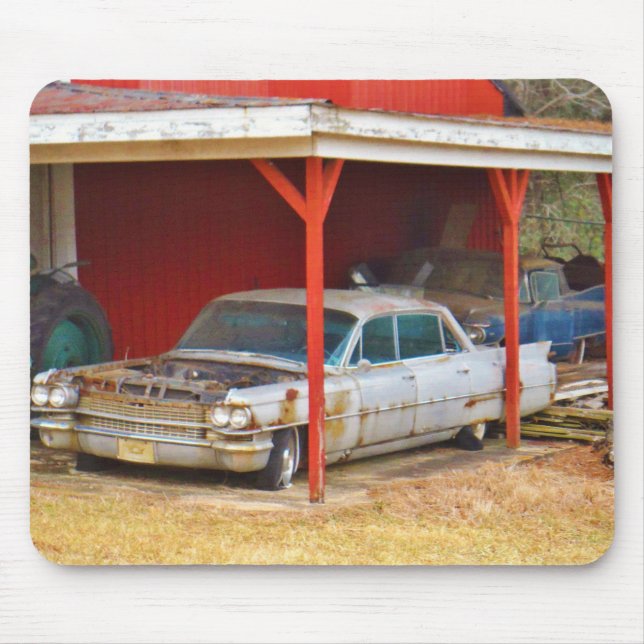 Alfombrilla De Ratón Silver Sadan deville 1963 (Frente)