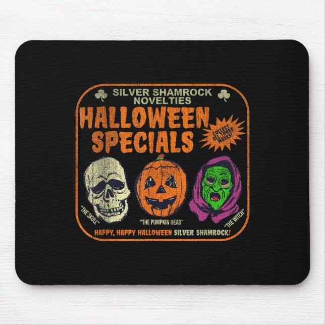 Alfombrilla De Ratón Silver Shamrock Novelties Halloween Specials  (Frente)