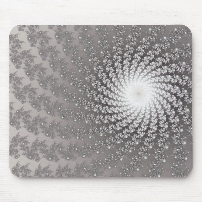 Alfombrilla de ratón Silver Whirlpool2 (Frente)