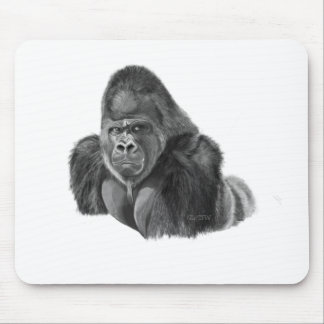 Alfombrilla De Ratón Silverback gorilla mouse pad ゴリラのマウスパッド