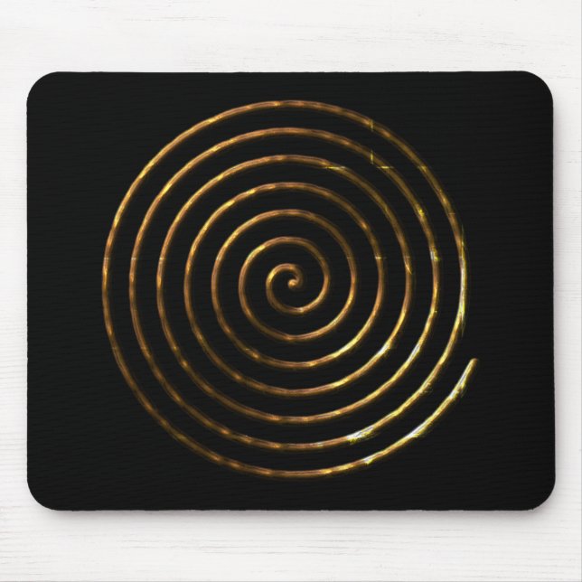 Alfombrilla De Ratón Símbolo celta en espiral (Frente)