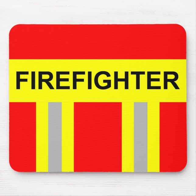 Alfombrilla De Ratón Símbolo de Feuerwehr Mousepad de raíces uniforme (Frente)