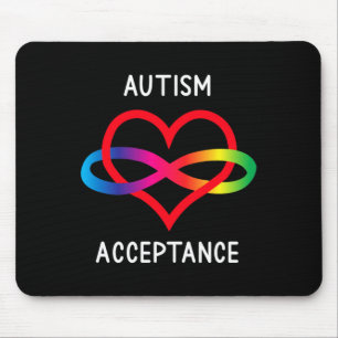 Alfombrilla De Ratón Símbolo de infinito de aceptación pro Autismo para