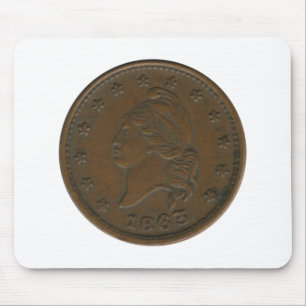 Alfombrilla De Ratón Símbolo de la guerra civil 1863