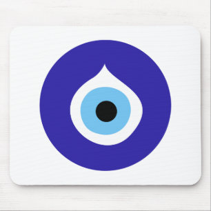 Alfombrilla De Ratón símbolo de mal ojo antiguo nazar fatima talisman 