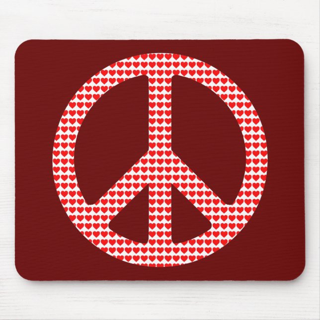 Alfombrilla De Ratón Símbolo de paz (Frente)