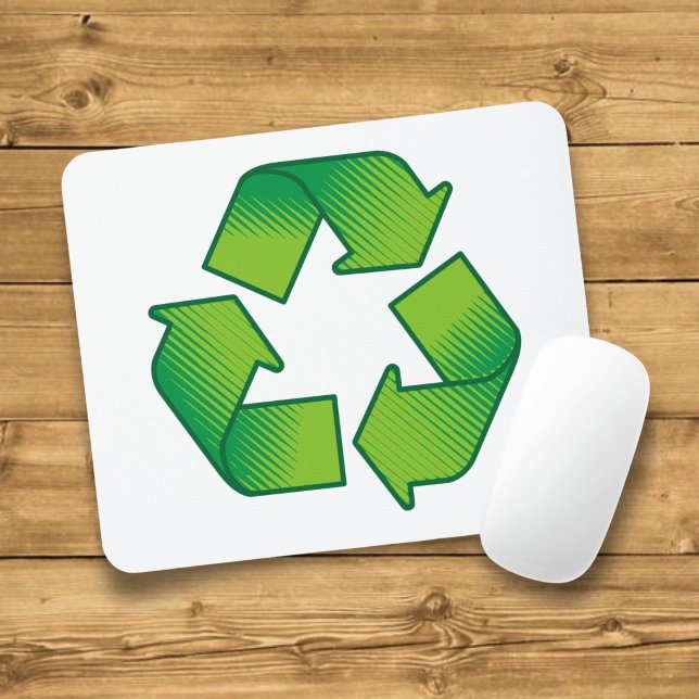 Alfombrilla De Ratón Símbolo de reciclaje (Subido por el creador)