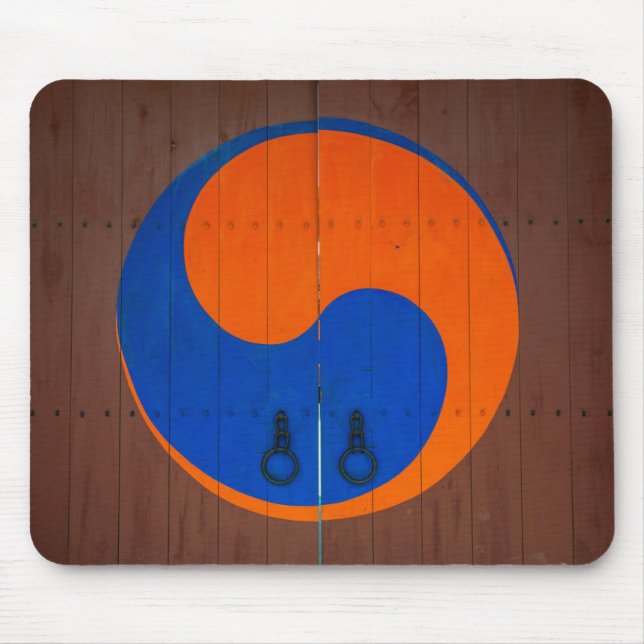 Alfombrilla De Ratón Símbolo de Yin y Yang, Corea del Sur (Frente)