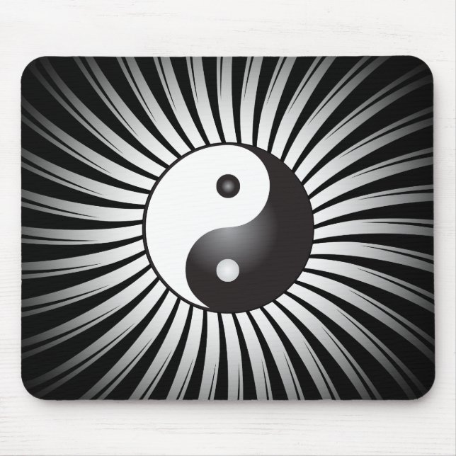 Alfombrilla De Ratón Símbolo de Yin Yang: Mousepad (Frente)