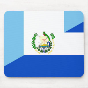 Alfombrilla De Ratón símbolo del país de media bandera de guatemala el 