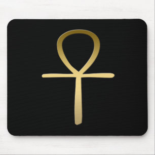 Alfombrilla De Ratón Símbolo egipcio cruzado de Ankh