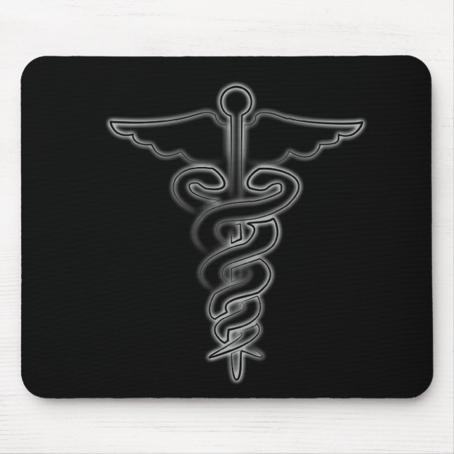 Alfombrilla De Ratón Símbolo médico (Frente)