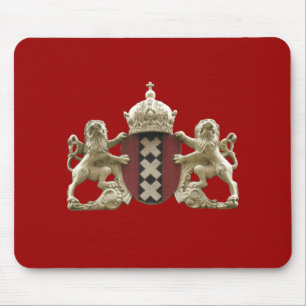 Alfombrilla De Ratón Símbolo Mousepad de la ciudad de Amsterdam