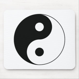 Alfombrilla De Ratón Símbolo Mousepad de Yin Yang