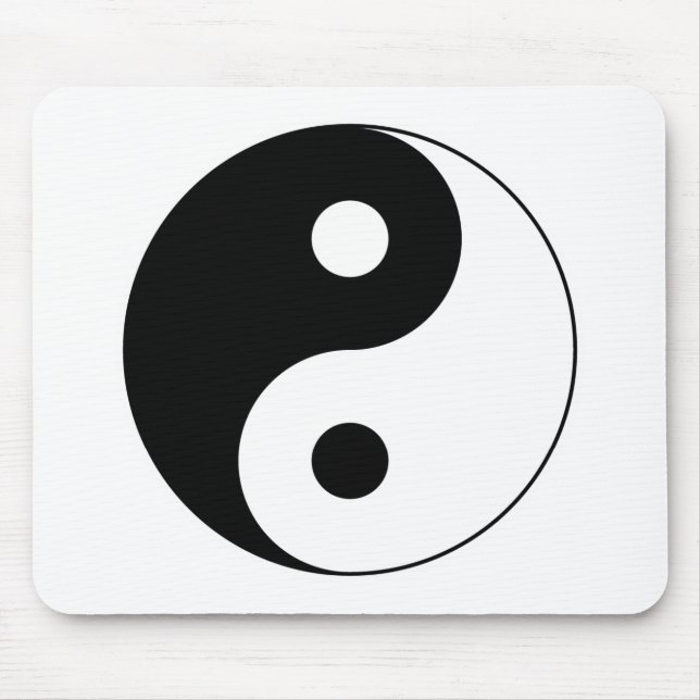 Alfombrilla De Ratón Símbolo Mousepad de Yin Yang (Frente)